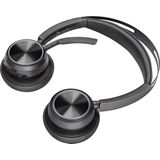 HP - Voyager Focus 2 - On Ear Headset - Zwart - Bluetooth - Noise Cancelling