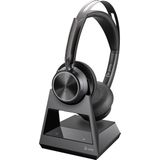 HP - Voyager Focus 2 - On Ear Headset - Zwart - Bluetooth - Noise Cancelling