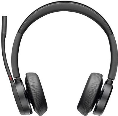 Poly Voyager 4320 USB-C Headset +BT700 dongle Draadloos Hoofdband Kantoor/callcenter Bluetooth Zwart