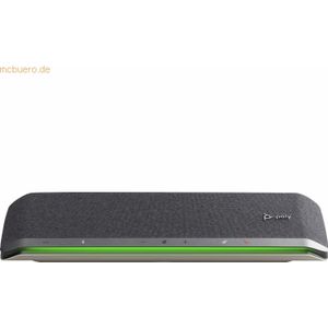 Poly Sync 60 - Intelligente Freisprecheinrichtung - Bluetooth - kabelgebunden, kabellos - USB-A, USB-C - schwarz, silber - Zoom Certified