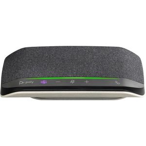 Poly Sync 10 Microsoft Teams Certified Speakerphone luidspreker telefoon PC Zilver