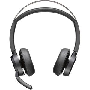 POLY Voyager Focus 2 UC Headset Bedraad en draadloos Hoofdband Kantoor/callcenter USB Type-A Bluetooth Zwart