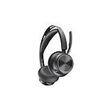POLY Voyager Focus 2 Headset met oplaadstatief USB A zwart