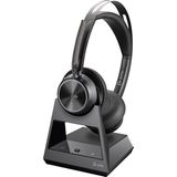 HP - Poly Voyager Focus 2 - On Ear Headset - Zwart - Bluetooth - Noise Cancelling