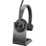 HP Voyager 4310 UC mono headset + BT700 USB-A-adapter + oplaadstandaard