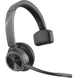 HP Poly Voyager 4310 UC Mono On Ear headset Computer Bluetooth Mono Zwart Noise Cancelling Volumeregeling, Incl. oplaad
