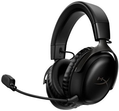 HyperX Cloud III Wireless BLK GAM HEADSET Bedraad en draadloos Hoofdband Gamen USB Type-C Zwart
