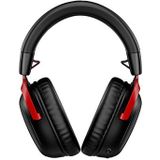 HyperX Cloud III Wireless BLK/RED GAM HEADSET Bedraad en draadloos Hoofdband Gamen USB Type-A Zwart, Rood
