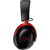 HyperX Cloud III Wireless Gaming-Headset - Schwarz/Rot (PC, PS5, PS4)