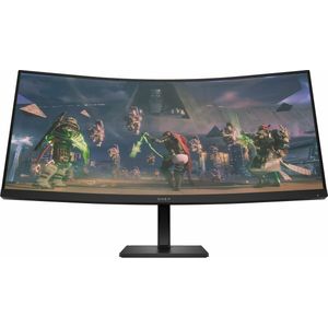 HP OMEN by OMEN by 34 inch WQHD 165Hz Curved Gaming Monitor - OMEN 34c