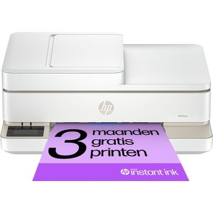 HP ENVY 6520e All-in-One 3 in 1 Tintenstrahl-Multifunktionsdrucker weiß, HP Instant Ink-fähig