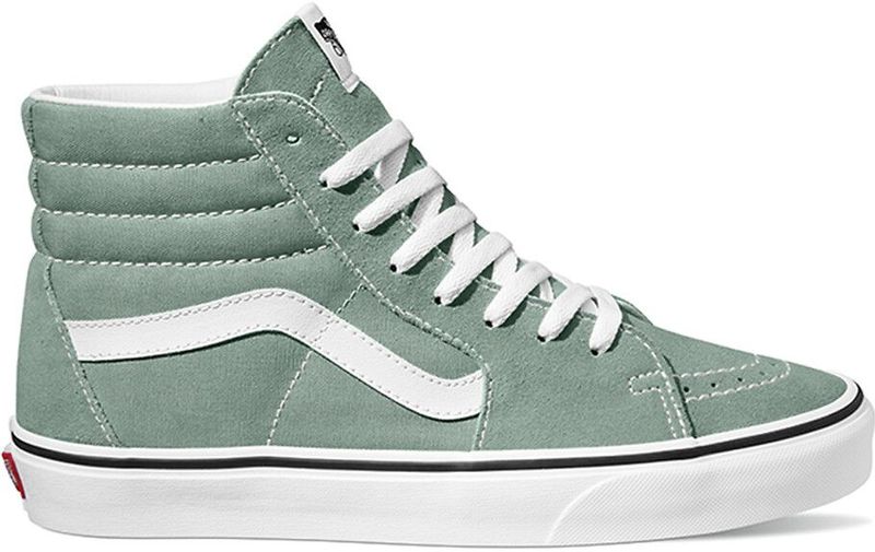 Sneakers Sk8-Hi. VANS. Leer materiaal. Maten 42. Groen kleur