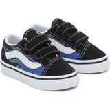 Vans  Old Skool V PIXEL FLAME BLACK/BLUE  Sneakers  kind Zwart