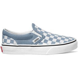 Vans  UY Classic Slip-On COLOR THEORY CHECKERBOARD DUSTY BLUE  instappers  kind Blauw