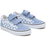 Vans  UY Old Skool V COLOR THEORY CHECKERBOARD DUSTY BLUE  Sneakers  kind Blauw