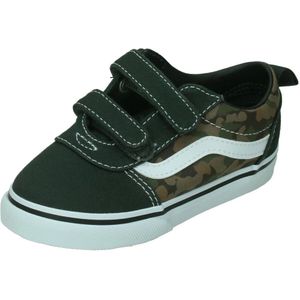 Vans Jongens Unisex Kinder Ward V Basketbal, Camouflage Zwart/Wit, 26 EU, Camouflage Zwart Wit, 26 EU