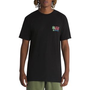 Vans - Palm Lines - T-Shirt - Zwart - Katoen