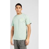 Vans - Classic Mini Dual Palm II Ss - T-Shirt - Iceberg Green/White - 100% Katoen
