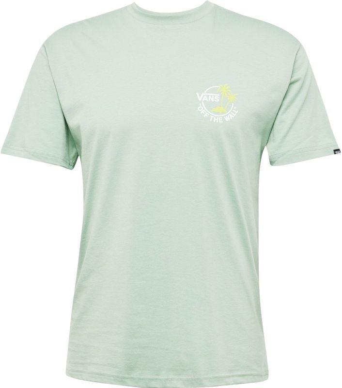 Vans - Classic Mini Dual Palm II Ss - T-Shirt - Iceberg Green/White - 100% Katoen