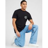 Vans - Classic Mini Dual Palm - T-shirt - Zwart - Katoen