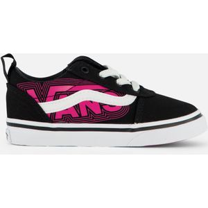 Vans Toddler Ward Slip-On Glow Neon Pink Black-Schoenmaat 25