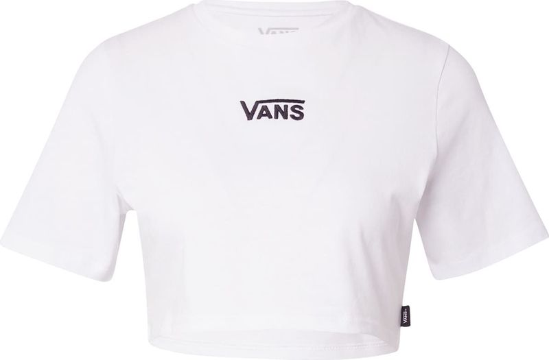 Vans - T-shirt - Wit - Katoen - Ronde Hals - Korte Mouwen