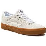 Vans - VN0009QJQJM1 - Skateschoenen - Beige - Leer - Plat - Veters