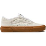 Vans - VN0009QJQJM1 - Skateschoenen - Beige - Leer - Plat - Veters