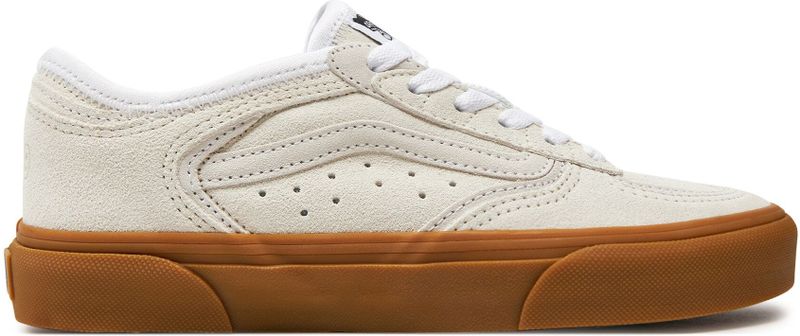 Vans - VN0009QJQJM1 - Rowley - Beige - Leer - Plat - Veters