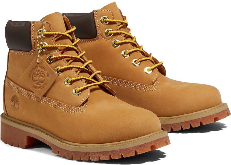 Timberland - Premium 6 Inch Lace WP - Veterboots - Wheat - Leer