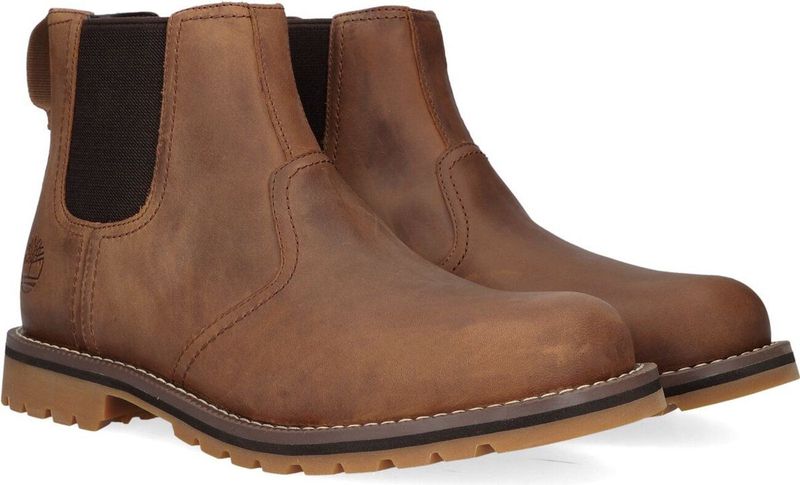 Timberland - Chelsea Larchmont - Veterboots - Zwart - Duurzaam Leer