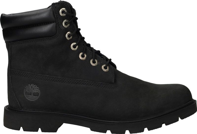 Timberland 6 In Basic 6 INCH LACE UP BOOT JET BLACK Heren Veterschoenen JET BLACK