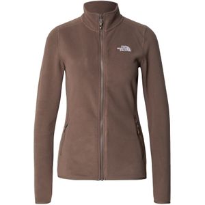The North Face 100 Glacier Fz Fleecejack voor dames Smokey Brown M