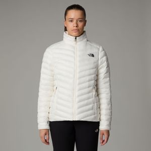 The North Face Huila Synthetic Dames Gewatteerde jas White Dune L