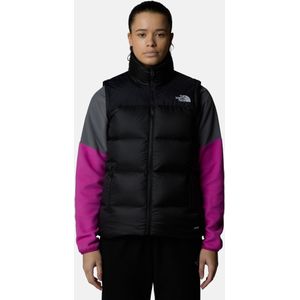 The North Face Diablo Donsvest voor dames Tnf Black Heather/Tnf Blk XL