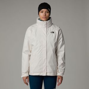 The North Face - EVOLVE II TRICLIMATE - Winterjack - WHITE DUNE/SMOKEY BROWN - Waterdicht - Windafstotend - Ademend