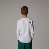 The North Face - Easy-T-shirt - T-shirt - Tnf White - Lange Mouwen