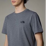 THE NORTH FACE - Simple Dome Crew - Sweatshirt - TNF Medium Grey Heather -