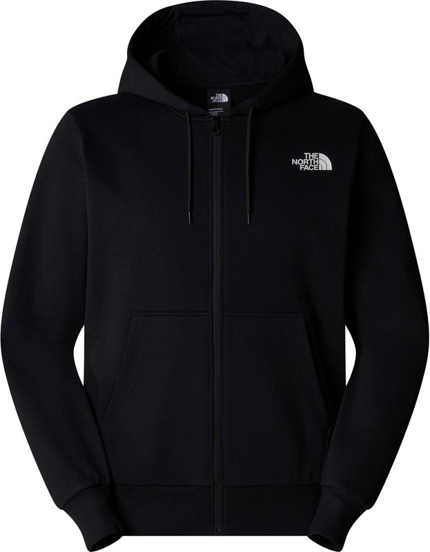The North Face - Simple Dome Full Zip Hoodie - TNF Black - Katoen/Polyester