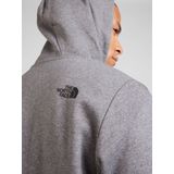 The North Face - Simple Dome Full Zip Hoodie - TNF Medium Grey Heather - Katoen-Polyester