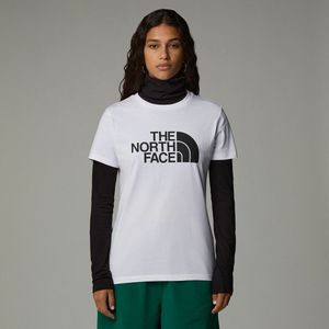 The North Face - T-shirt - Wit - Katoen - White Logo Print