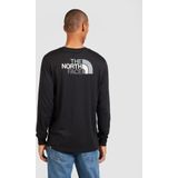 The North Face - Easy T Shirt - Zwart - Lange Mouwen - Heren