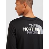The North Face - Easy T Shirt - Zwart - Lange Mouwen - Heren