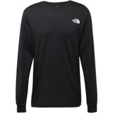 The North Face - Easy T Shirt - Zwart - Lange Mouwen - Heren