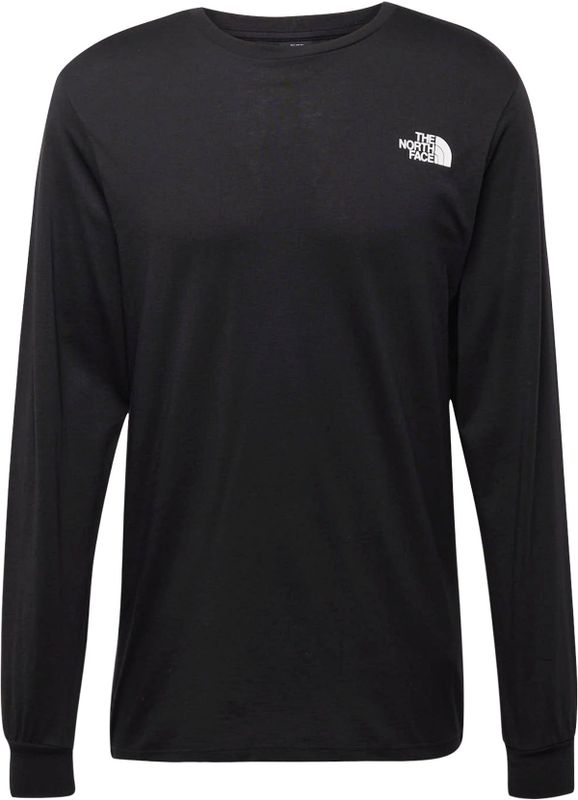 The North Face - Easy T Shirt - Zwart - Lange Mouwen - Heren