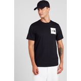 The North Face - S/S Fine Tee - T-shirt - Zwart - Polykatoenmix