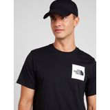 The North Face - S/S Fine Tee - T-shirt - Zwart - Polykatoenmix