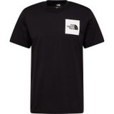 The North Face - S/S Fine Tee - T-shirt - Zwart - Polykatoenmix