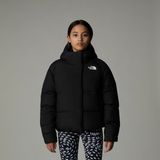 The North Face - North Down Hooded Jacket - Kinder Donsjas - Zwart