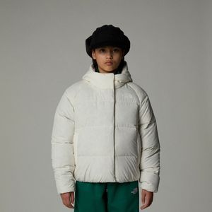 The North Face - North-donsjas - White Dune - Met Capuchon - Voor Meisjes